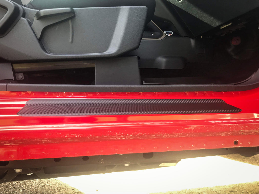 Door Sill Protectors - 2021+ Bronco 2 Door StickerFab