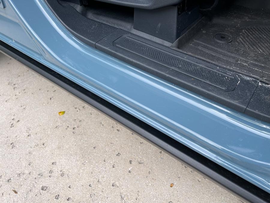 Door Sill Protectors - 2021+ Bronco 4 Door StickerFab