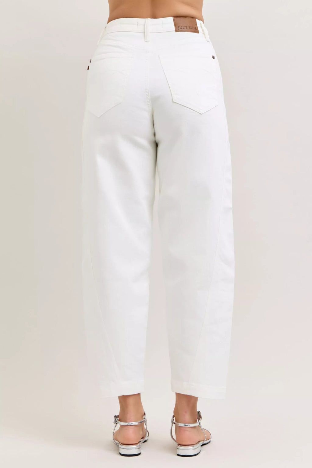 Judy Blue High-Waisted Rigid Magic Panel Barrel Jeans Shopimist