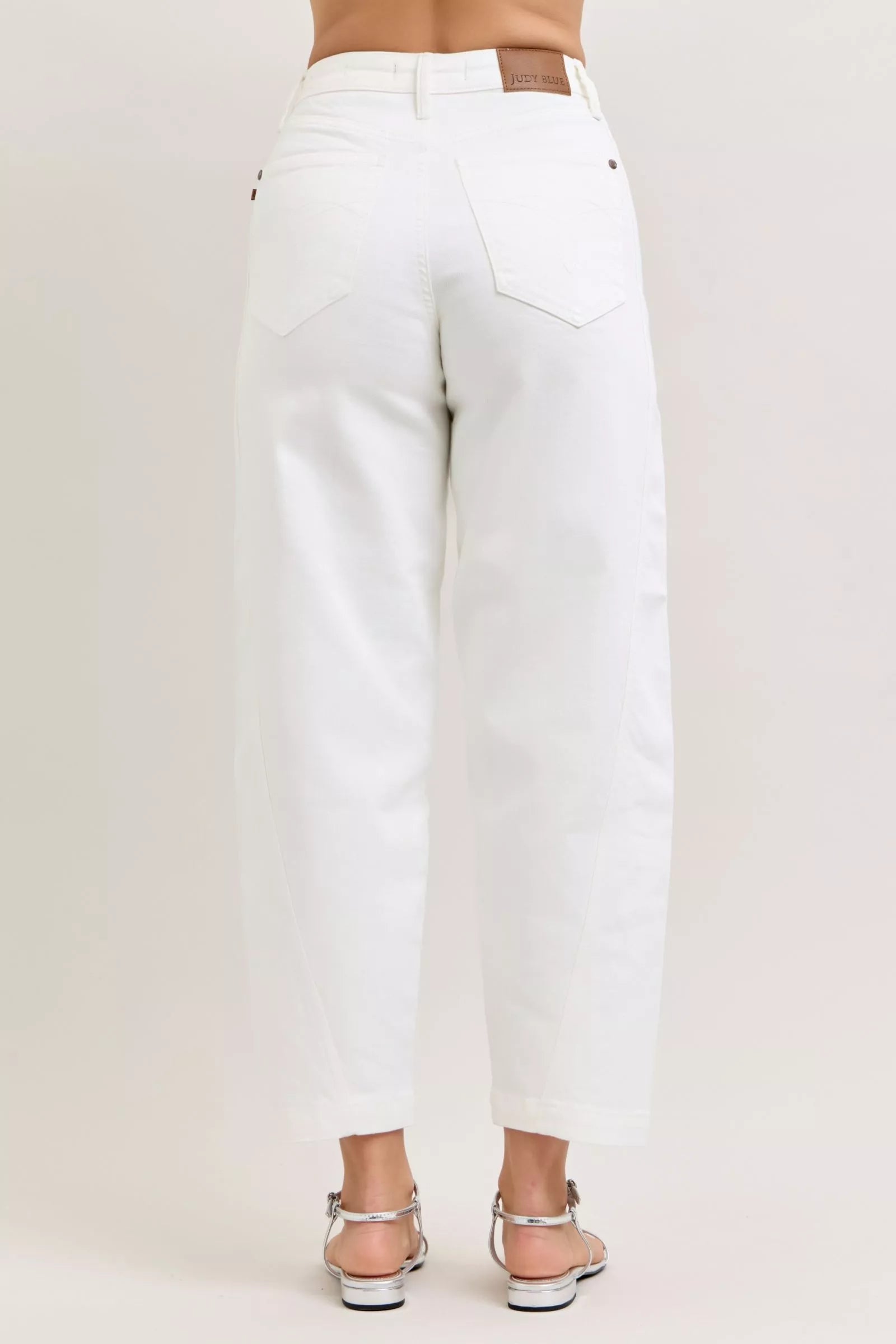 Judy Blue High-Waisted Rigid Magic Panel Barrel Jeans Shopimist
