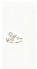 Fashionable Instagram-style Zircon Ring For Women Vera Lux
