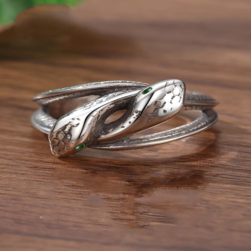 Creative Zodiac Snake Ring For Women Vera Lux