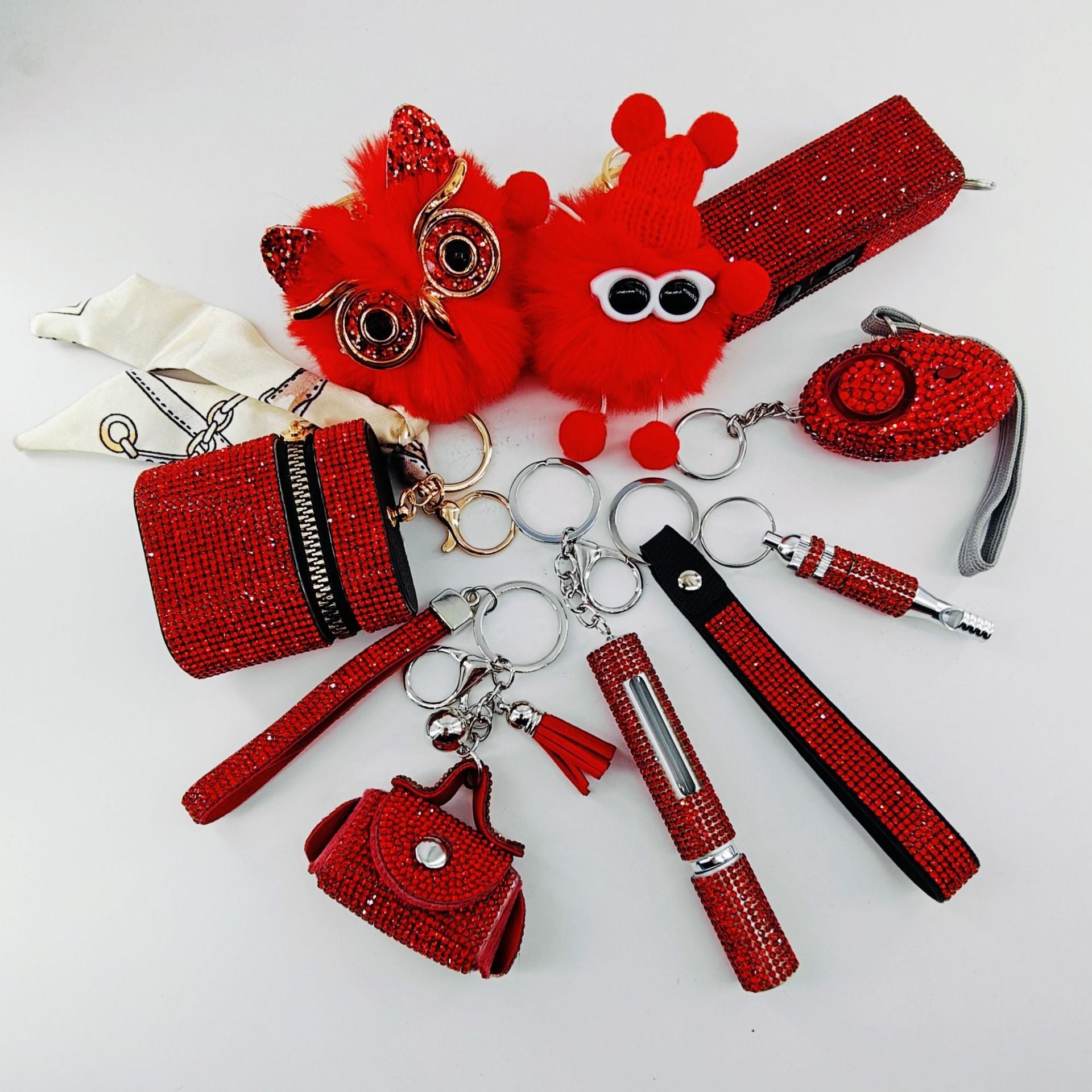 9-Piece Multi-Functional Keychain For Self-Defense Vera Lux