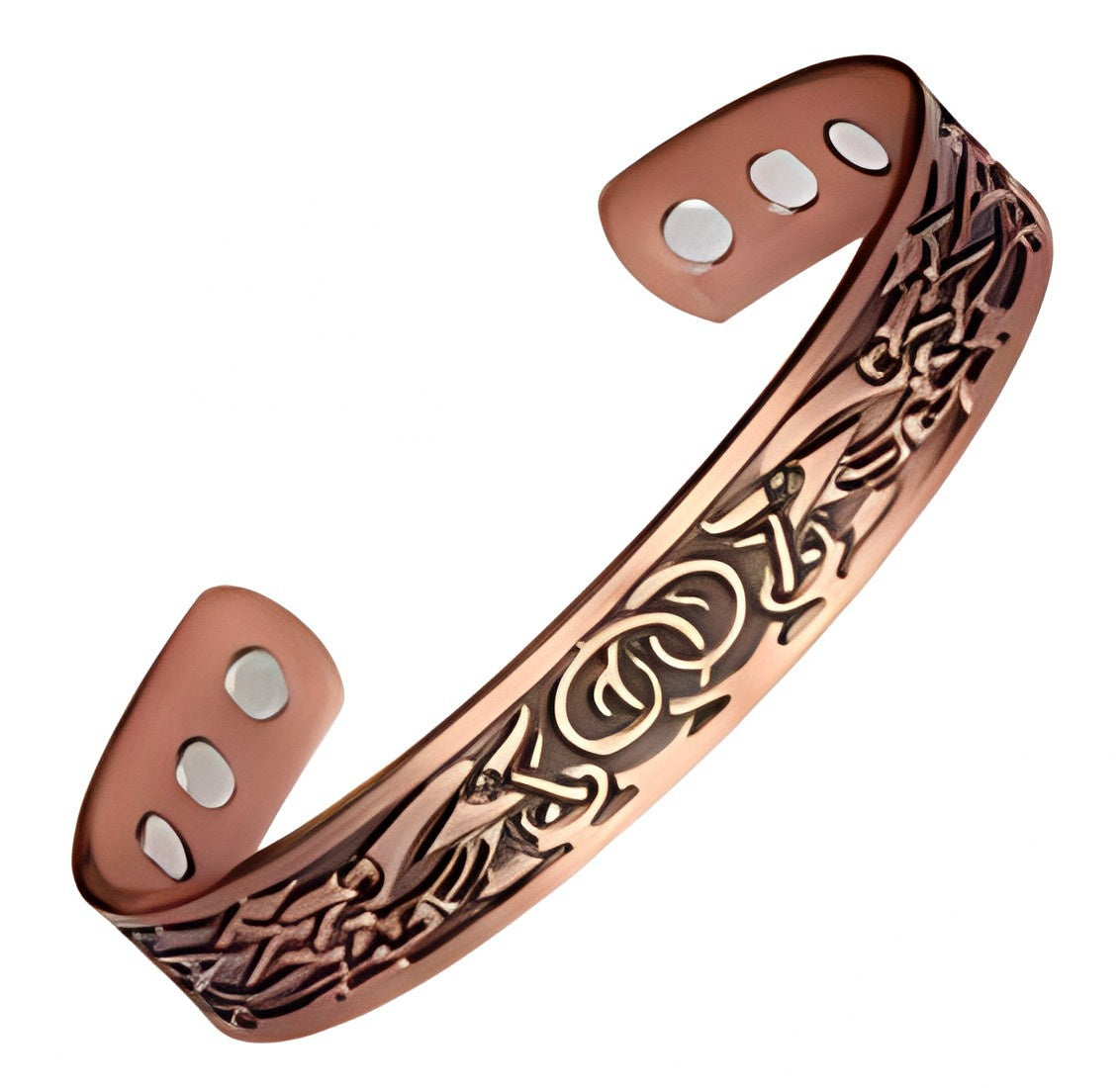 Adjustable Therapeutic Magnetic Pure Copper Bracelet Vera Lux