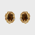 2026 New Retro Geometric Irregular Resin Oversized Earrings, Niche Cold Style For Women Vera Lux