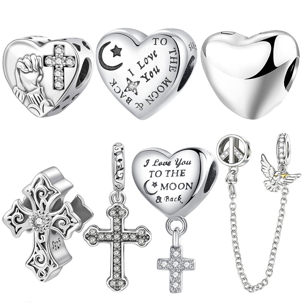 Charity Cross Pendant Accessory Vera Lux
