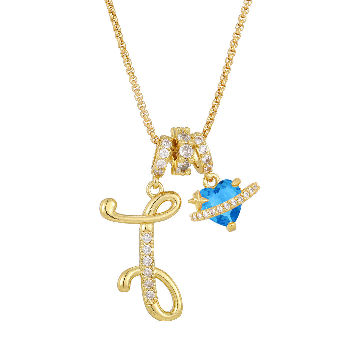 26-letter Alphabet Necklace Dainty And Luxe For Girls Vera Lux
