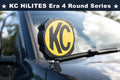 KC HiLITES Era 4 ROUND Series Light Cover Overlays - Universal StickerFab
