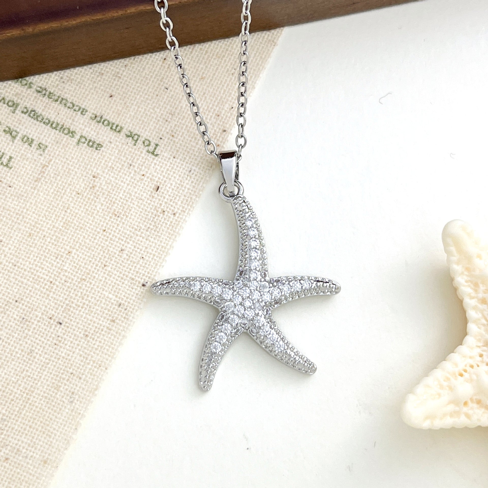Starfish Boutique Beach Vacation Necklace Vera Lux