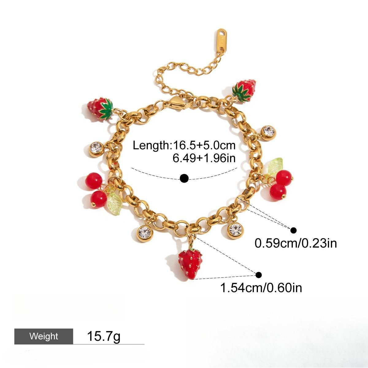 18k gold light luxury stacking pearl bracelet Vera Lux