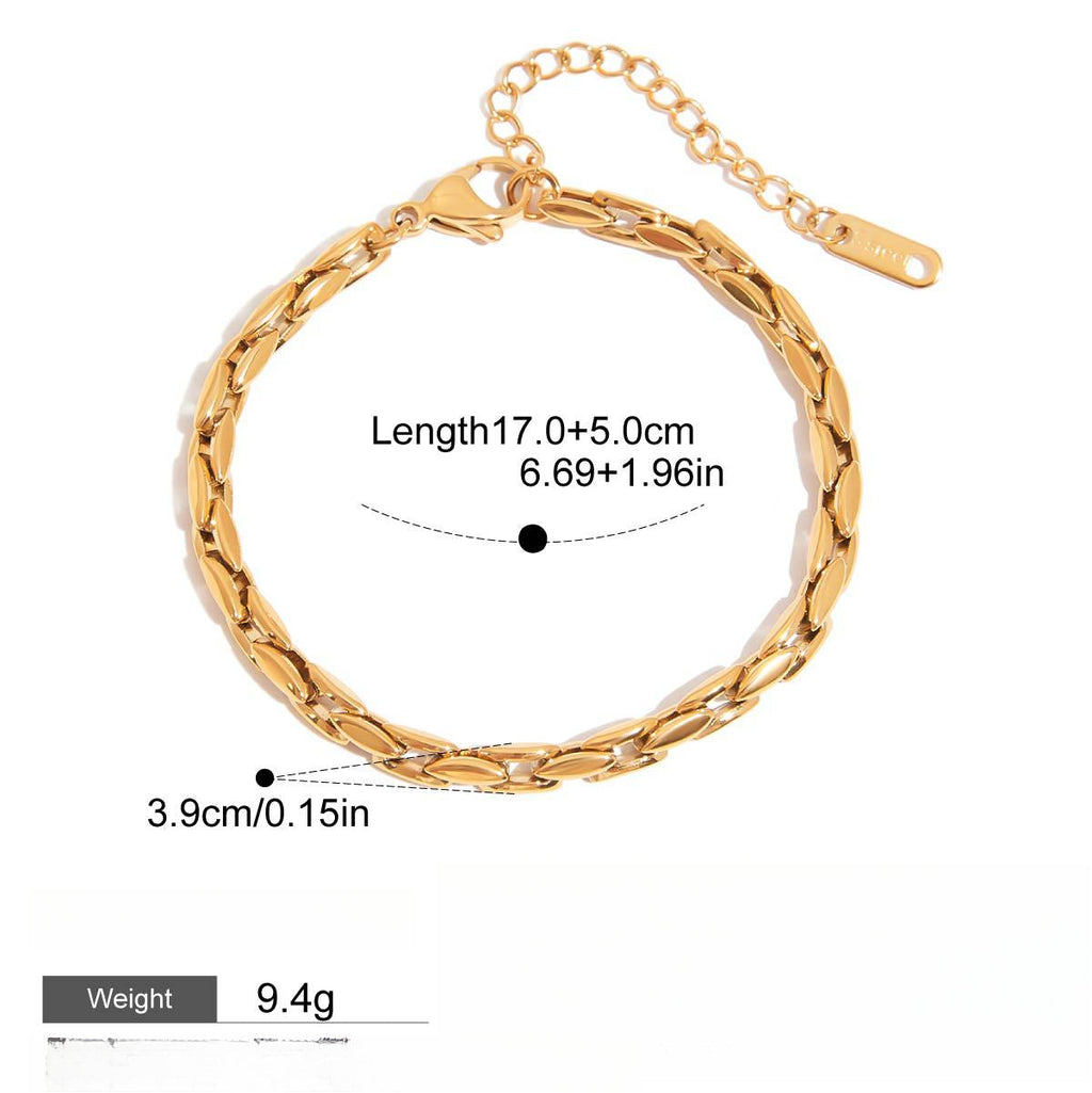 18k gold light luxury high-end bracelet Vera Lux