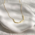 Morse Code Custom Name Necklace Vera Lux
