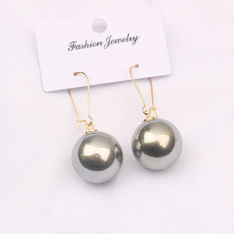 Large Pearl Silver Pearl Ear Clips For Women Vera Lux