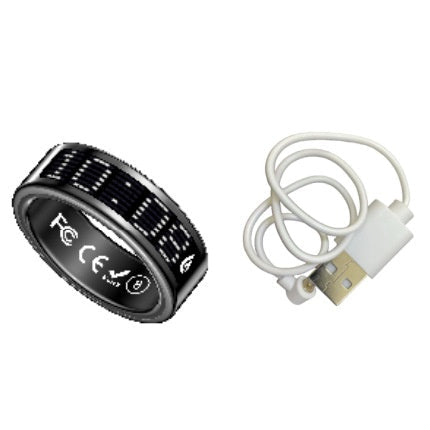 Smart Ring With Display For Counting, Heart Rate, Blood Oxygen, Pressure, Sleep, And Exercise Monitoring, Smart Bracelet For The Middle East Vera Lux