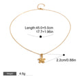 18K Gold Geometric Design Trendy Personality Necklace Vera Lux
