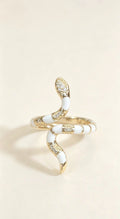 Exaggerated Index-finger Ring For The Year Of The Snake Your Zodiac Year Vera Lux