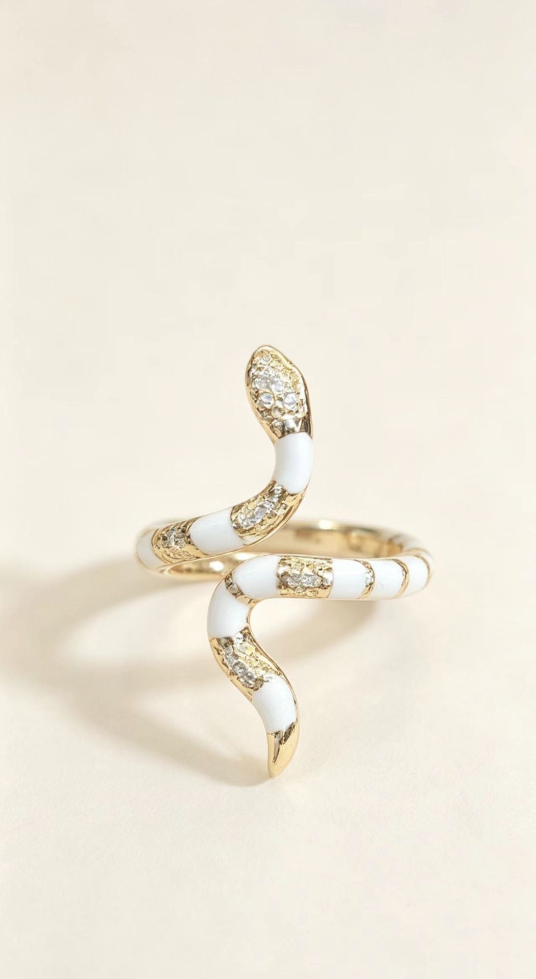 Exaggerated Index-finger Ring For The Year Of The Snake Your Zodiac Year Vera Lux