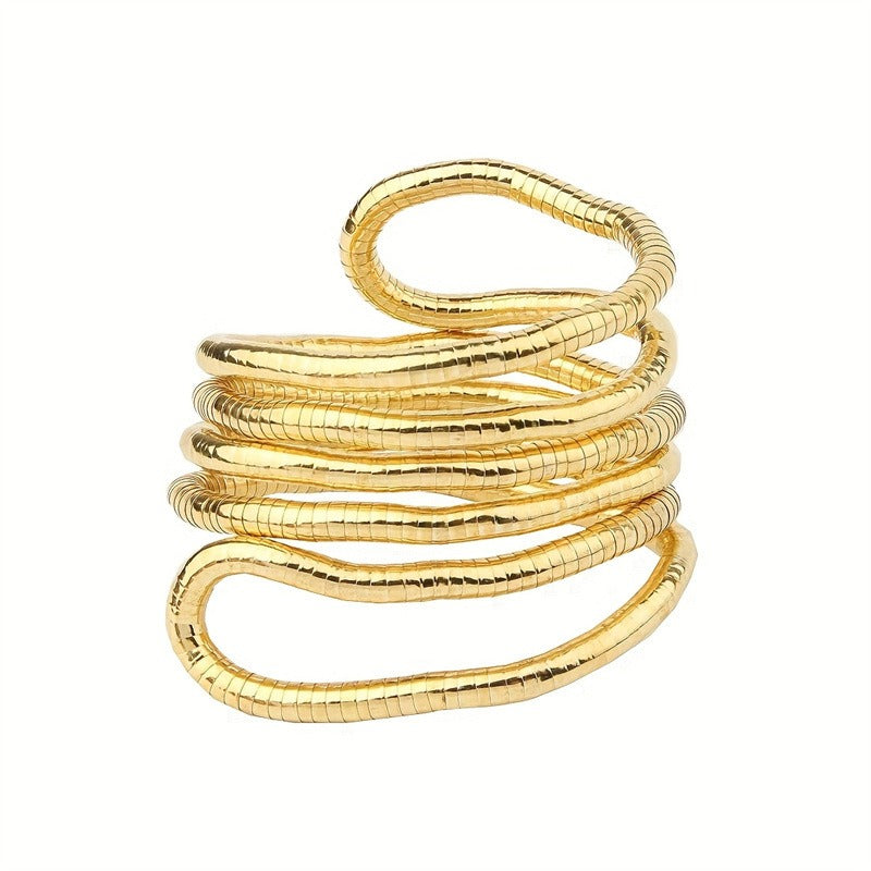 18K Gold Geometric Minimalist Irregular Necklace Vera Lux