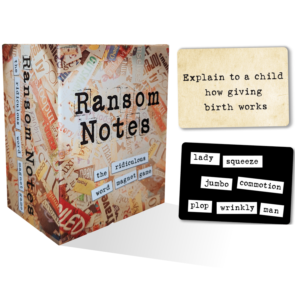 Ransom Notes: The Ridiculous Word Magnet Game Little Shop of Magic