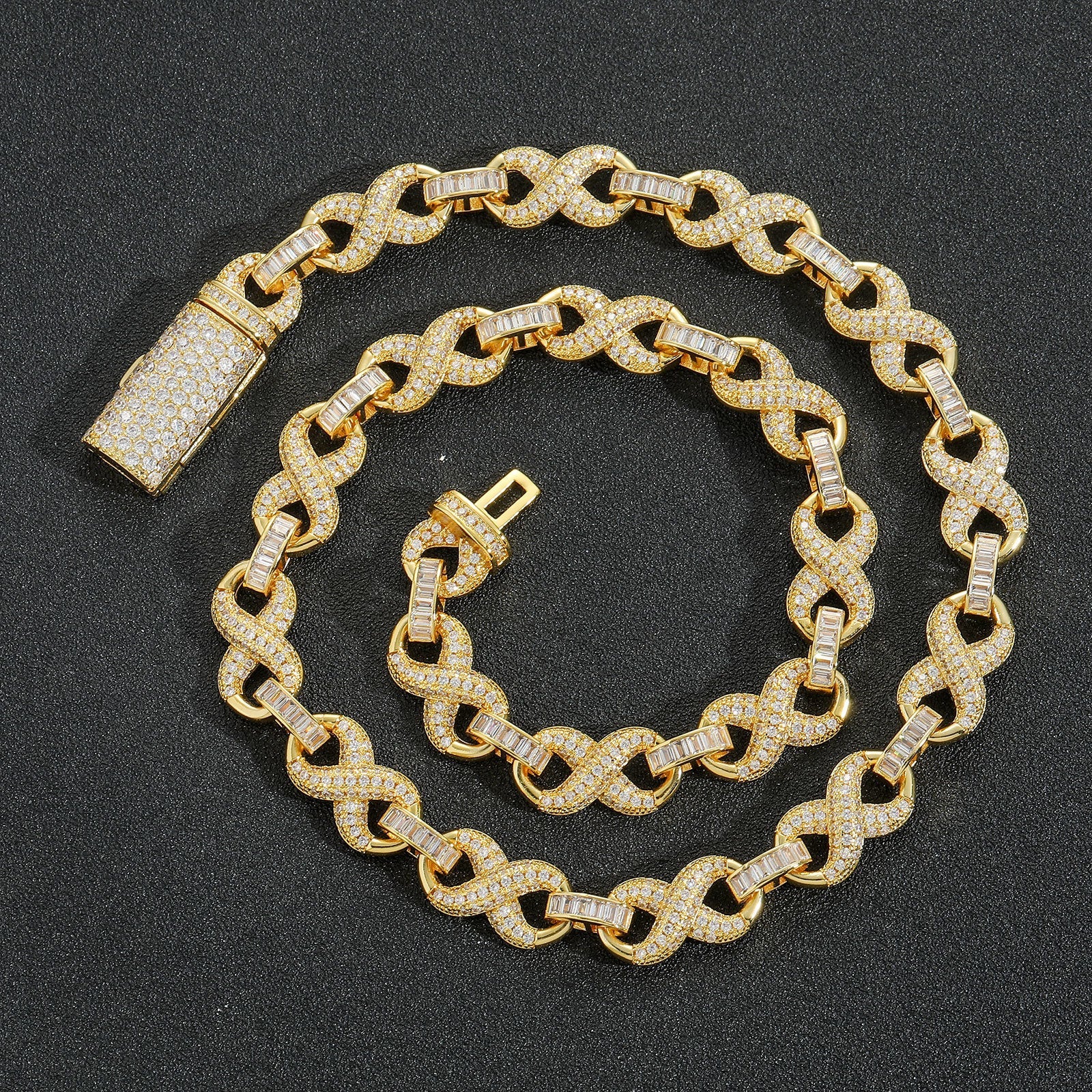 Unique Cuban-link Necklace For Men And Women Niche Style Collarbone-length Vera Lux