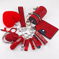 Multifunctional Portable Womens 12-Piece Keychain Set Vera Lux