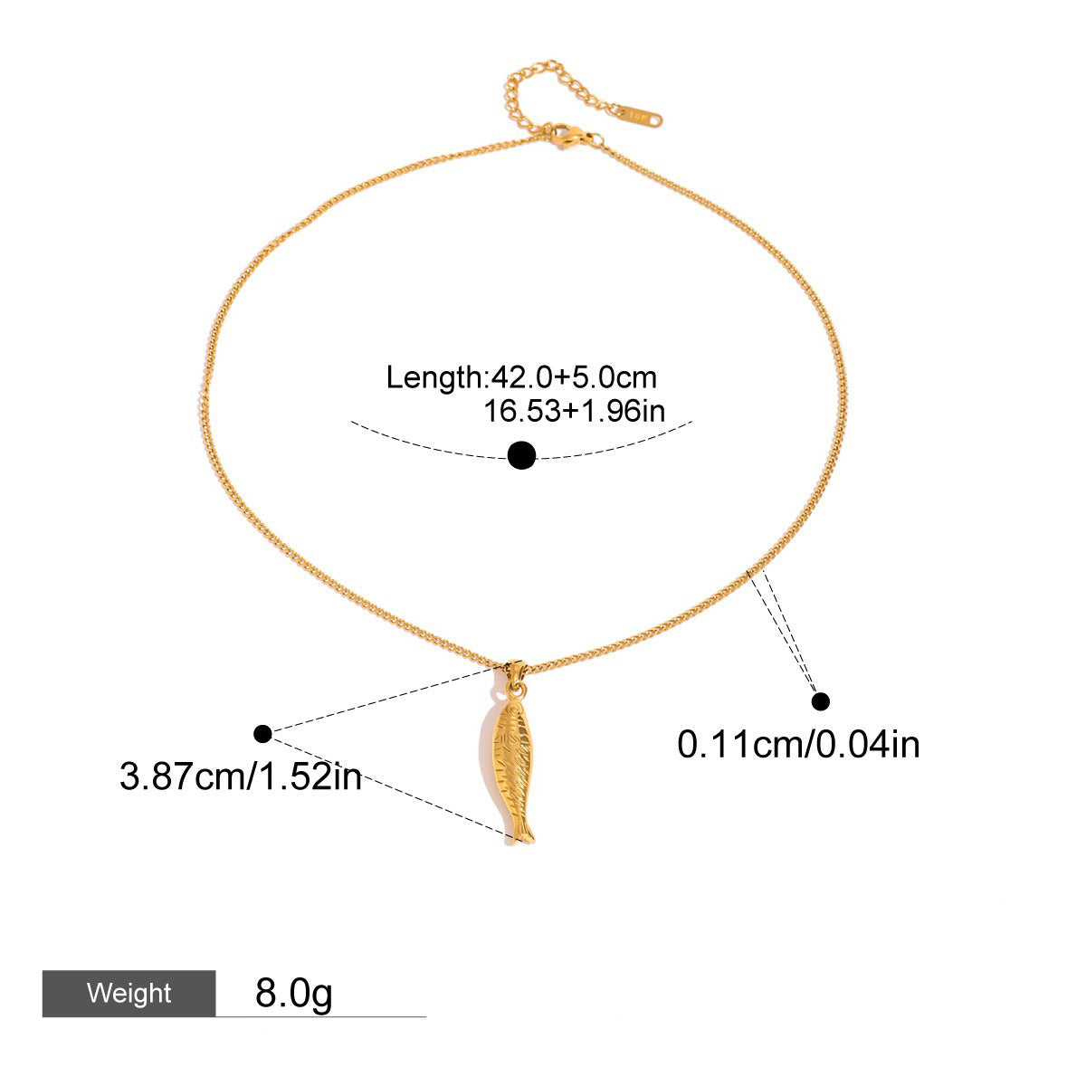 18K gold geometric shape with texture design high-end unique necklace Vera Lux