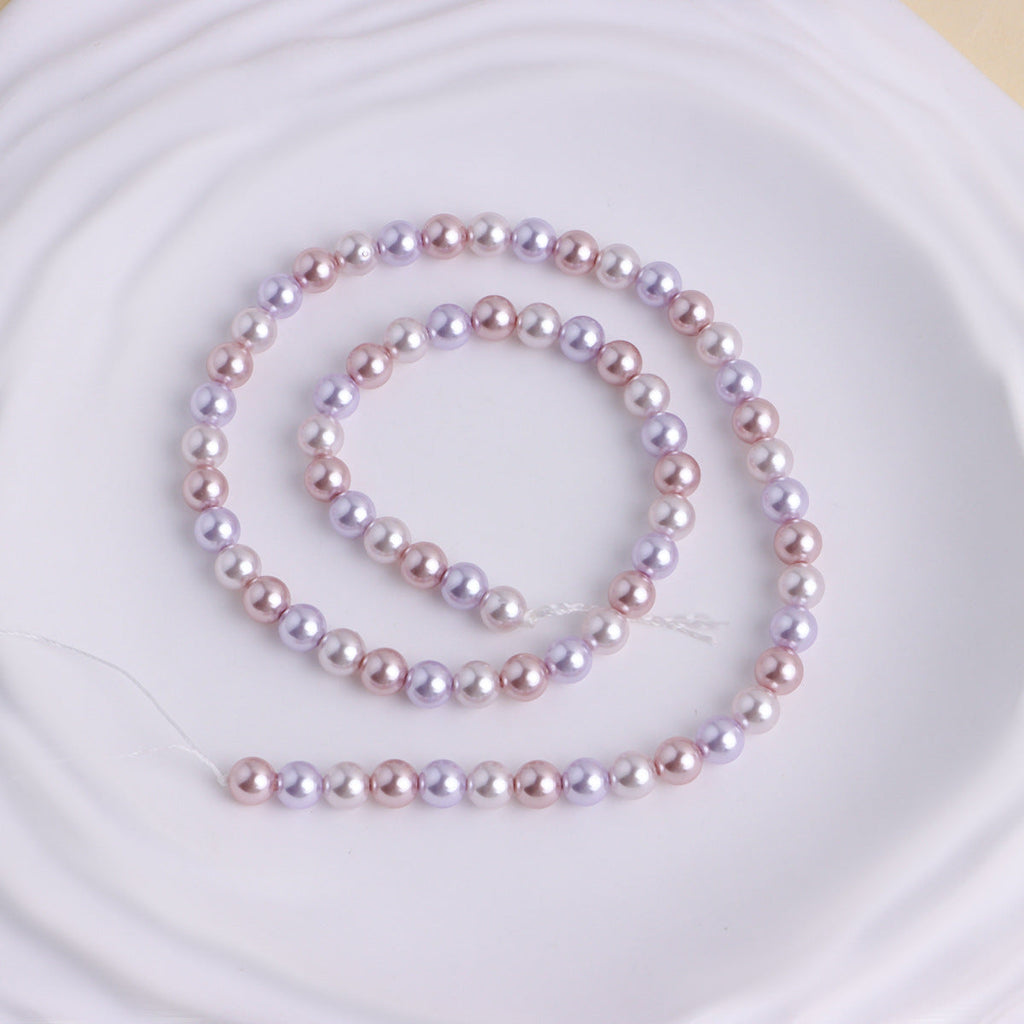 Pearl Loose Beads With Holes For DIY Necklaces Vera Lux