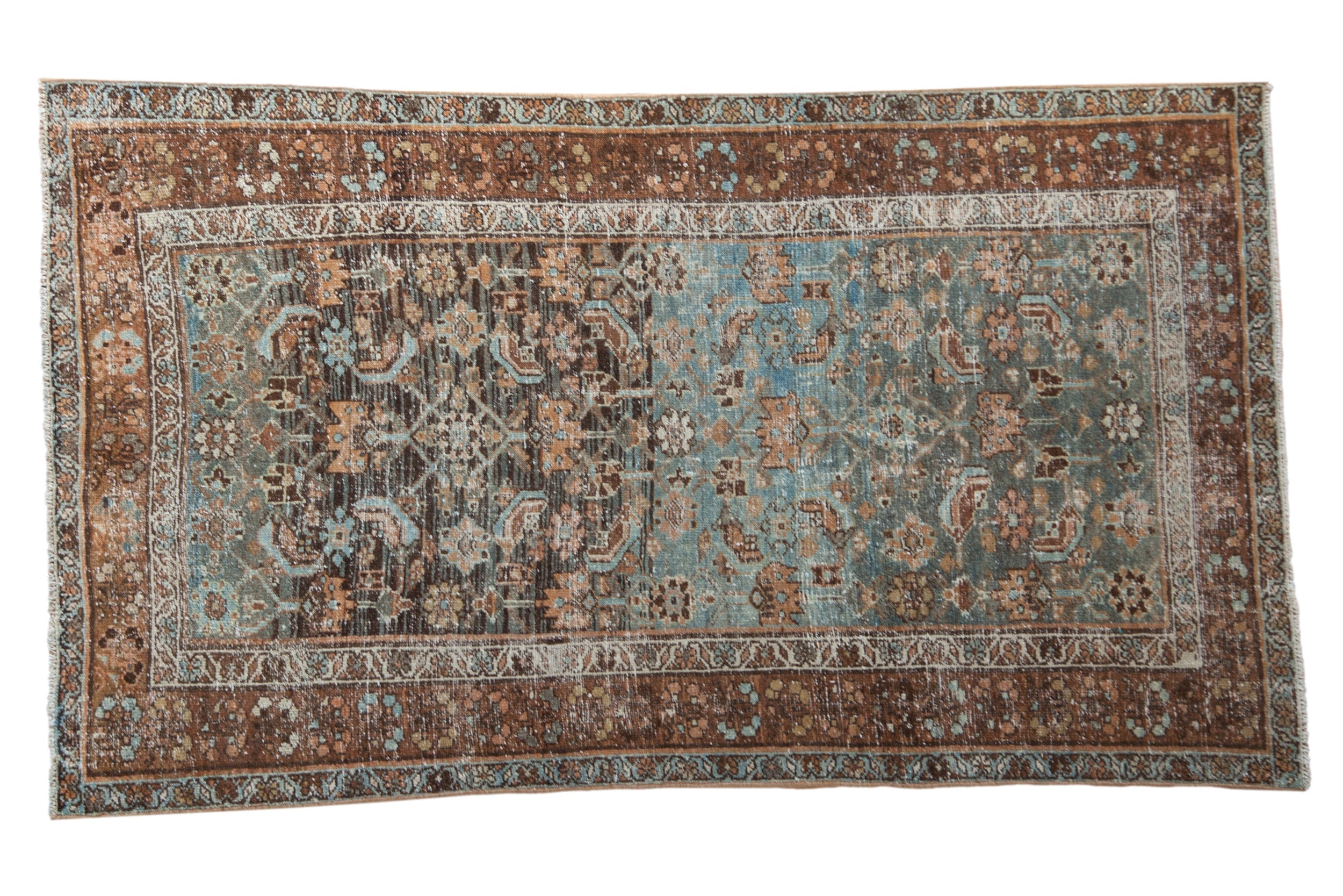 3.5x6 Vintage Distressed Malayer Rug Old New House®