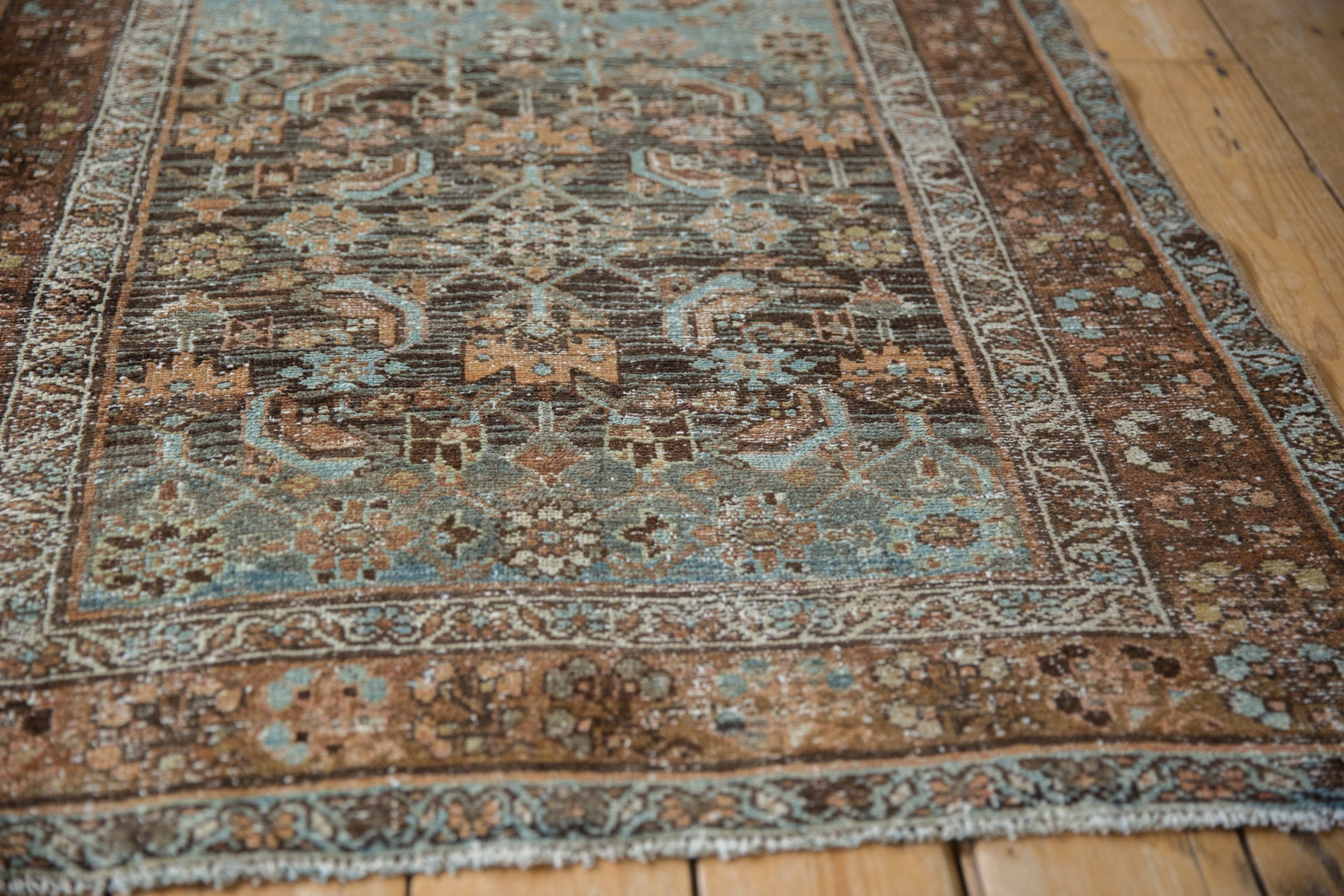 3.5x6 Vintage Distressed Malayer Rug Old New House®