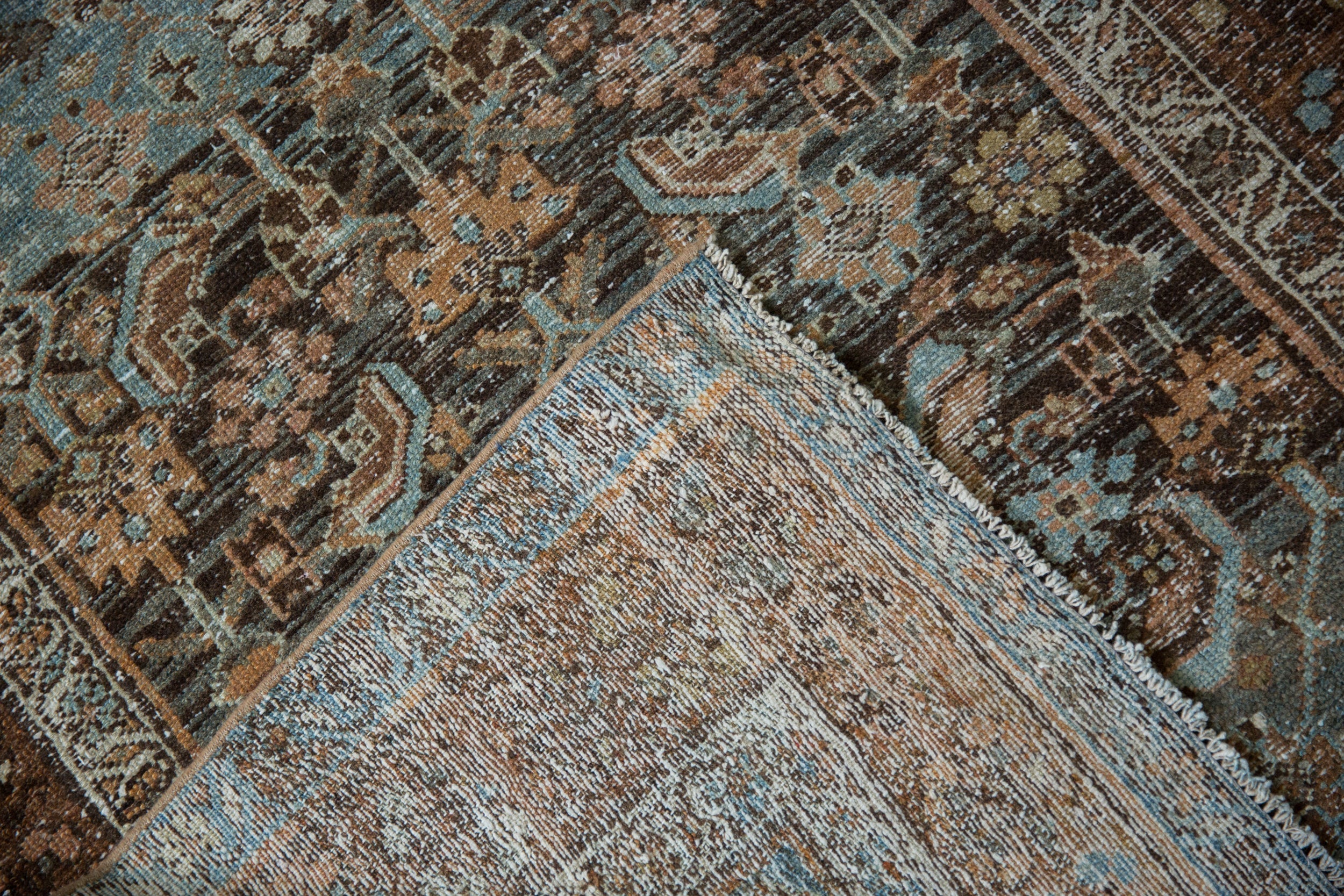 3.5x6 Vintage Distressed Malayer Rug Old New House®