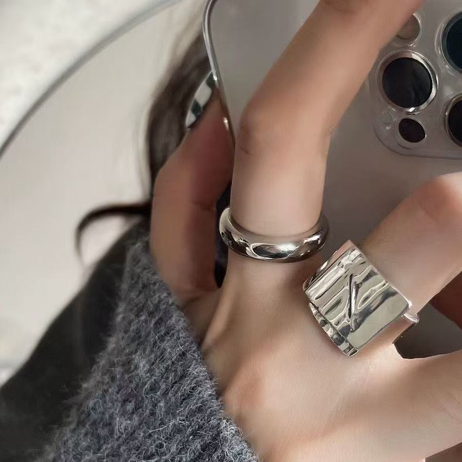 Moonstone Minimalist Ring, Luxury Adjustable Band For Women Vera Lux
