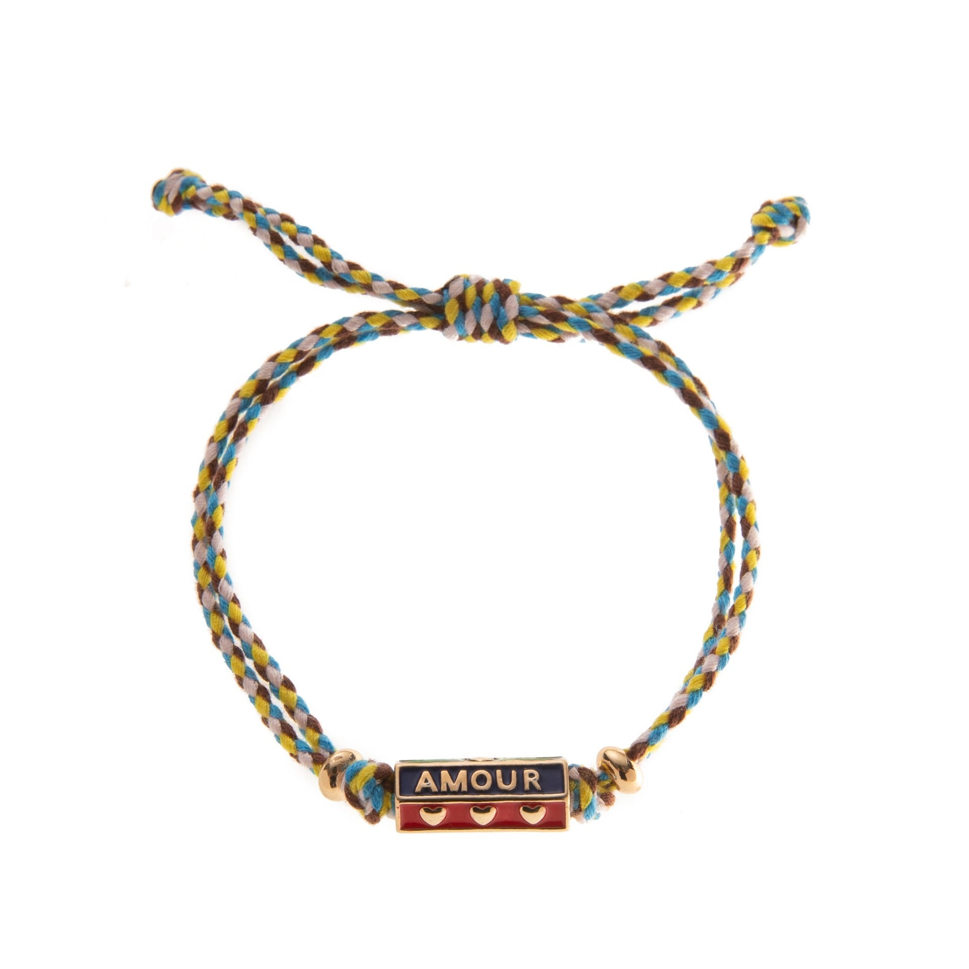 Bohemian style colorful love pendant necklace women's bracelet Vera Lux
