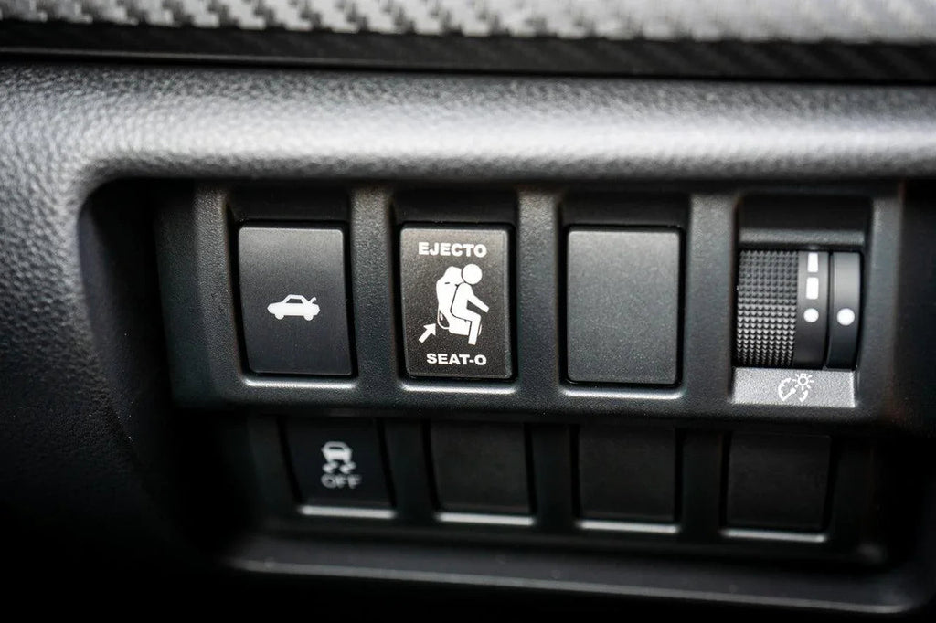 Ejecto Seato Blank Button Cover fits 2022+ Subaru WRX StickerFab