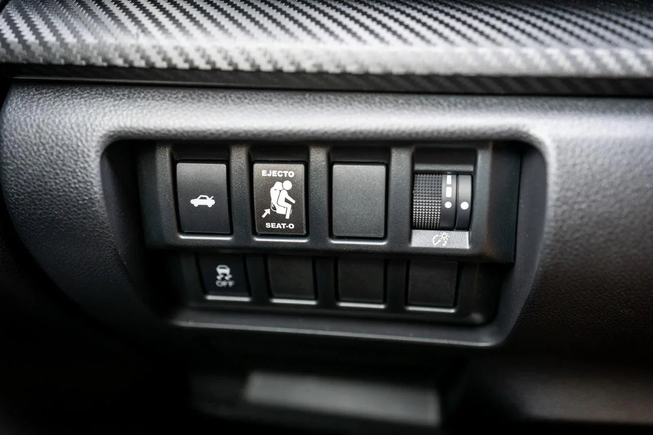 Ejecto Seato Blank Button Cover fits 2022+ Subaru WRX StickerFab