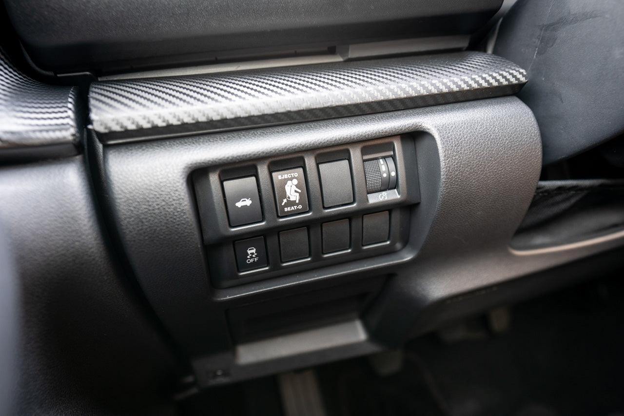 Ejecto Seato Blank Button Cover fits 2022+ Subaru WRX StickerFab