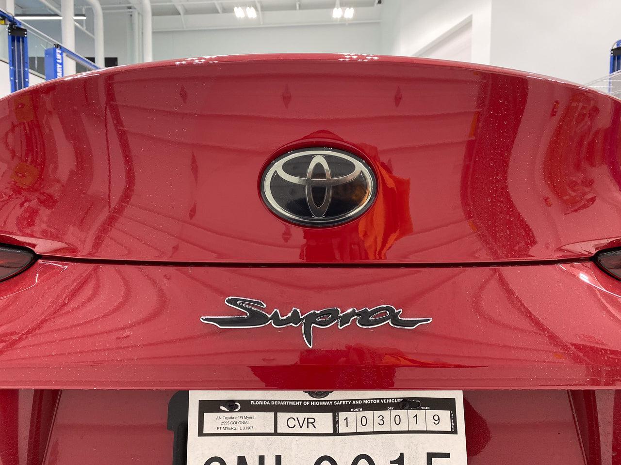 Emblem Overlays (Tint) - 2020+ Supra StickerFab