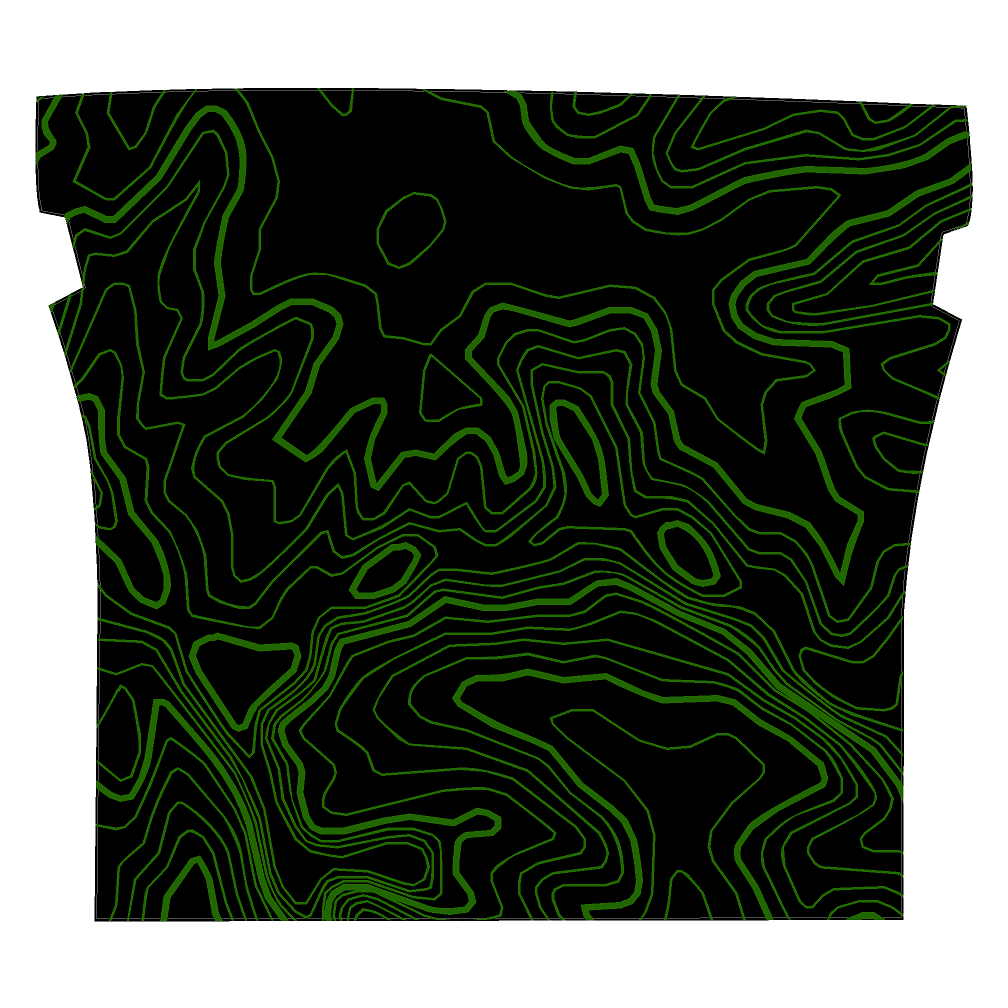 Topo Seatbelt Trim Protector (Printed Series) - 2021+ Bronco 4 Door StickerFab