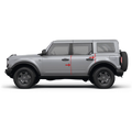 eXpert Door Edge Protection Film (Clear PPF) - 2021+ Bronco StickerFab