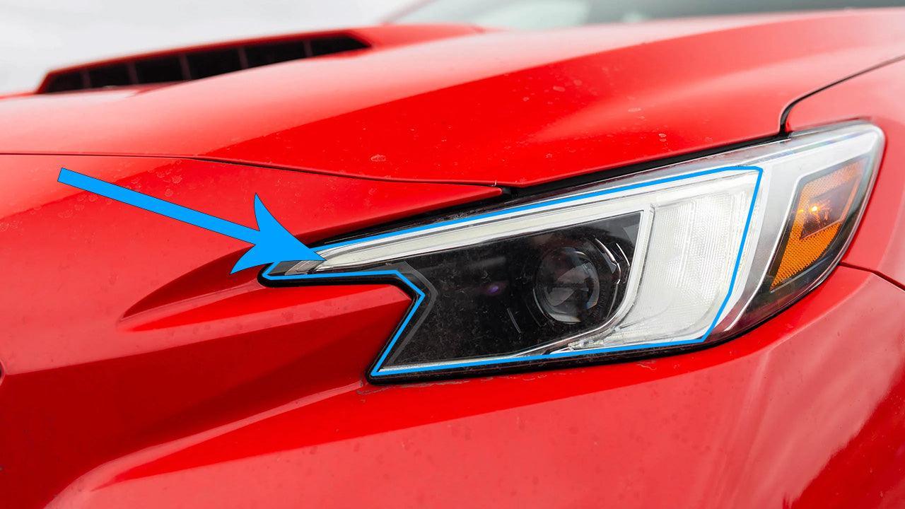 eXpert Headlight PPF Film (Easy Install) - 2022+ WRX StickerFab
