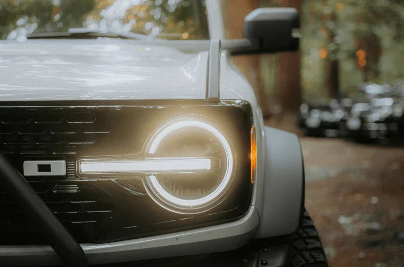 eXpert Signature Headlight Paint Protection Film (Clear PPF) - *2021+ Bronco StickerFab