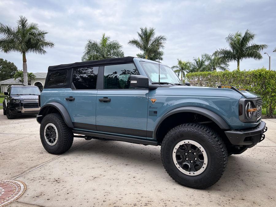 EZ Install Door Cup Protectors - 2021+ Bronco StickerFab