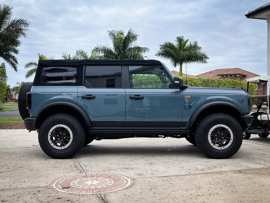 EZ Install Door Cup Protectors - 2021+ Bronco StickerFab