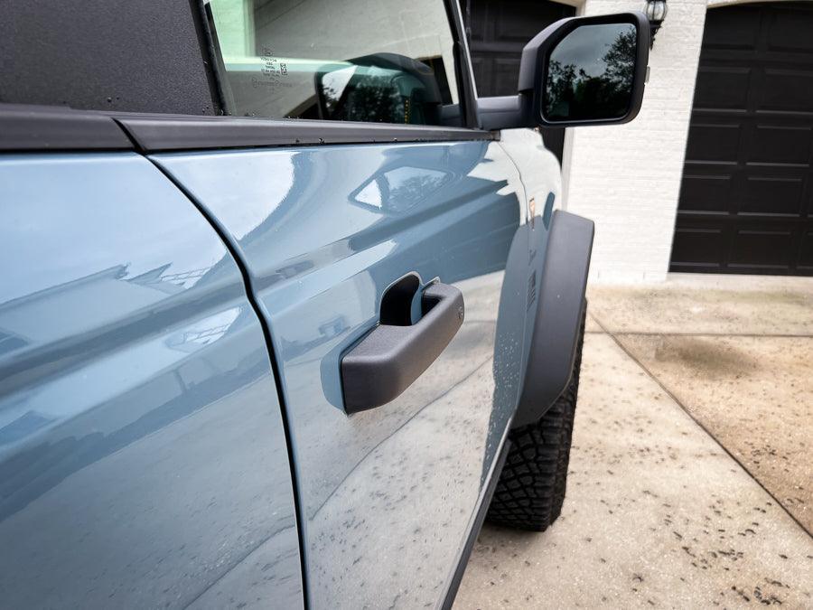 EZ Install Door Cup Protectors - 2021+ Bronco StickerFab