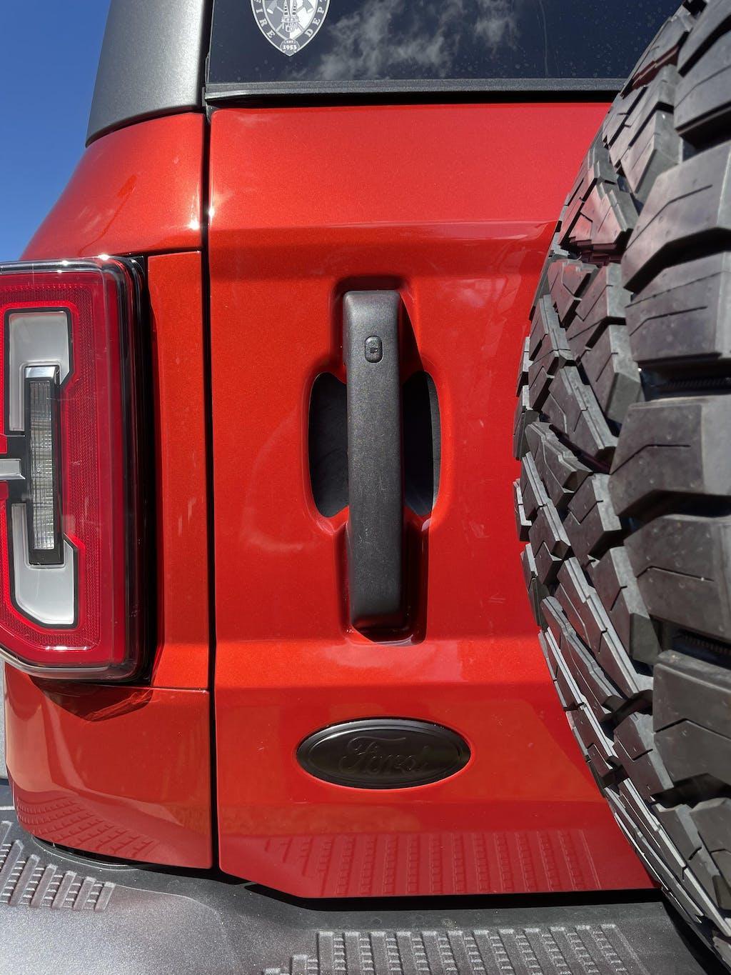 EZ Install Door Cup Protectors - 2021+ Bronco StickerFab