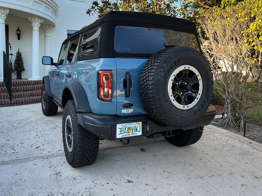 EZ Install Door Cup Protectors - 2021+ Bronco StickerFab