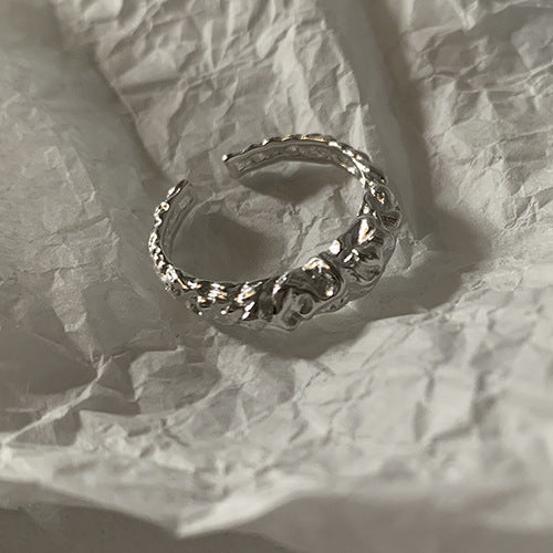 Simple S925 Silver Women Rings, Vintage Non-Tarnish Minimalist Bands Vera Lux