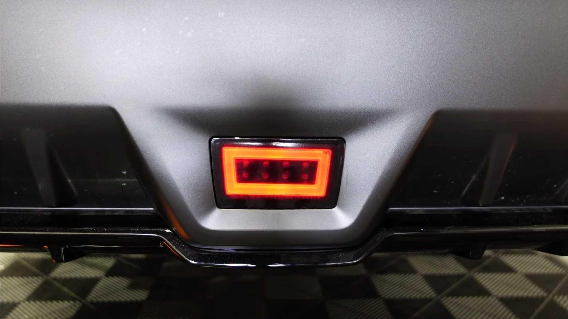 F1 / Rear Fog Light Overlay  - 2015-2024 Subaru WRX / STI StickerFab