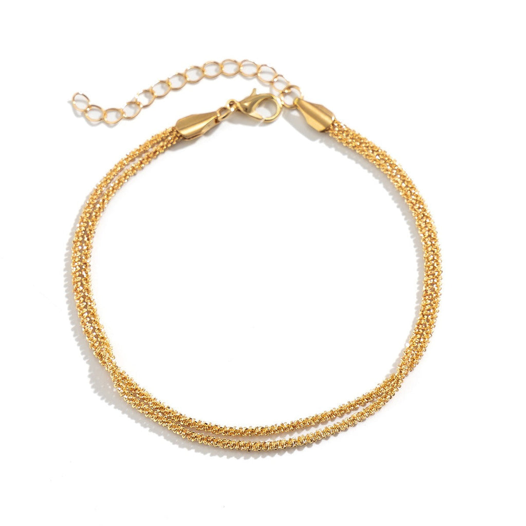 Sparkling naked chain multi-layer wrapped chain Vera Lux