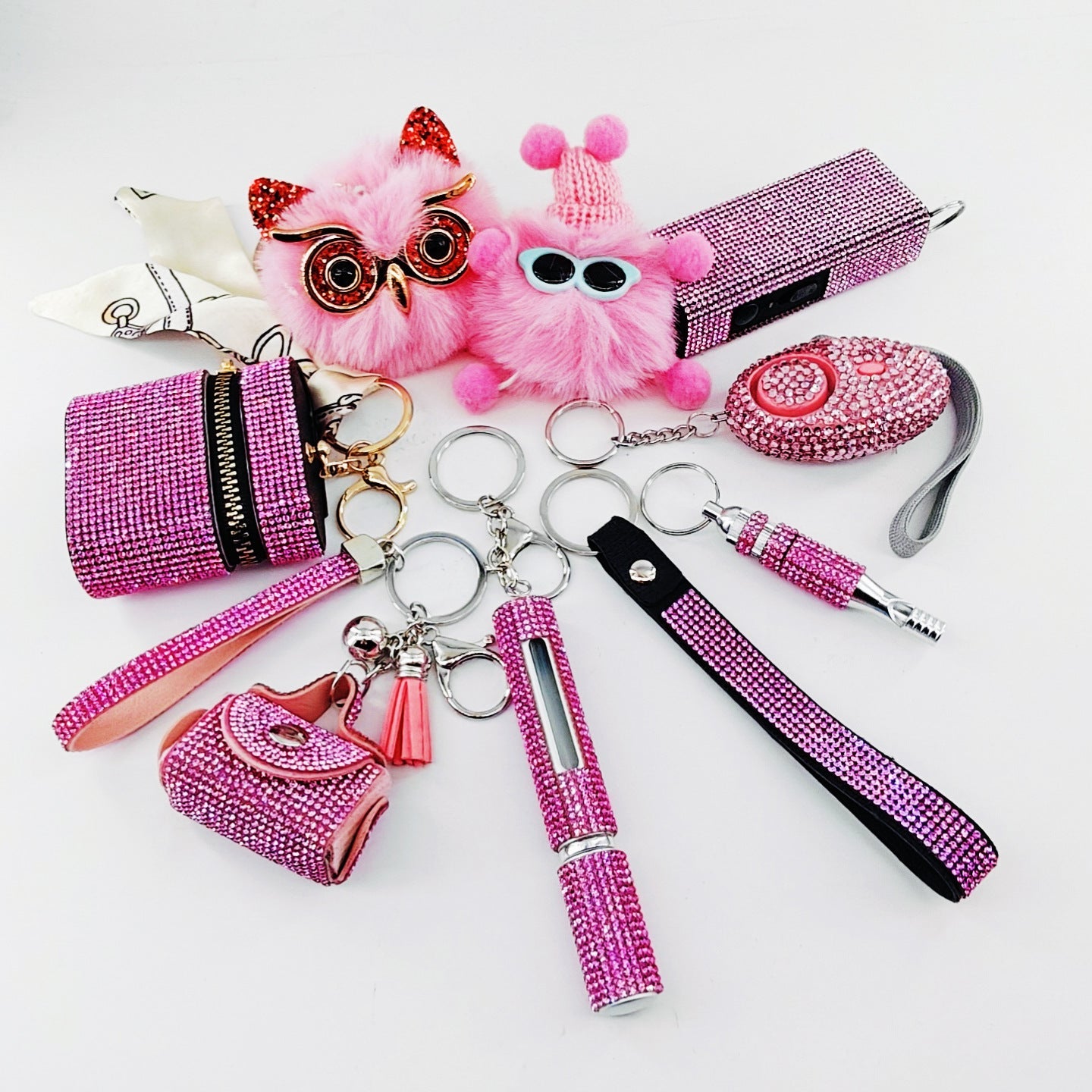 9-Piece Multi-Functional Keychain For Self-Defense Vera Lux