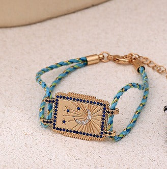 Tarot card necklace heart moon bracelet Vera Lux